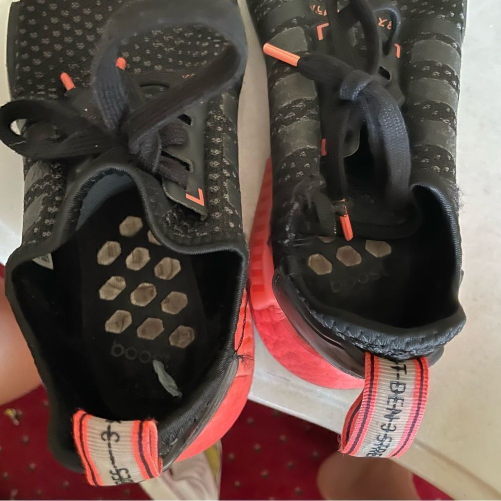 Adidas NMD_R1 'Solar Red'- Size 7 - Picture 6 of 8